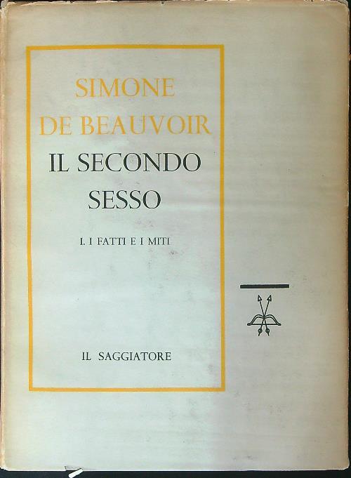Il secondo sesso I I fatti e i miti - Simone de Beauvoir - copertina