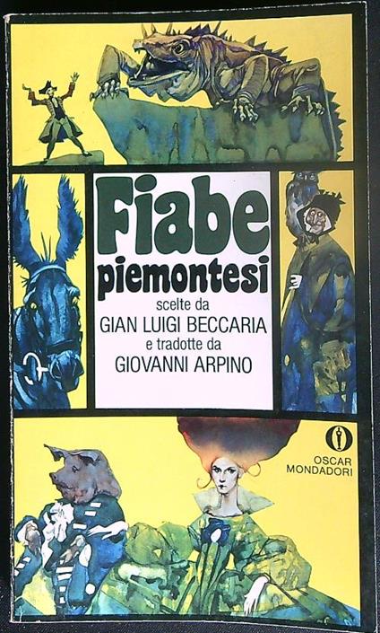 Fiabe piemontesi - Gian Luigi Beccaria - copertina