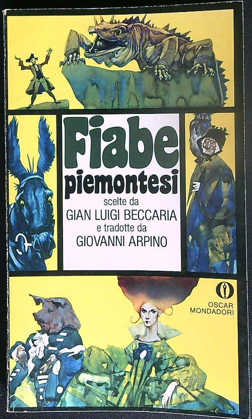 Fiabe piemontesi - Gian Luigi Beccaria - copertina