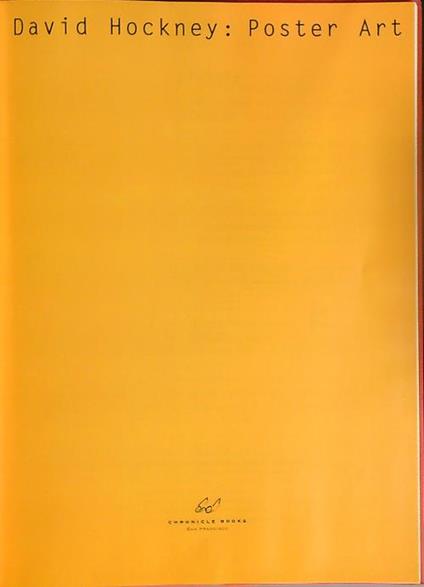 Poster Art - David Hockney - copertina