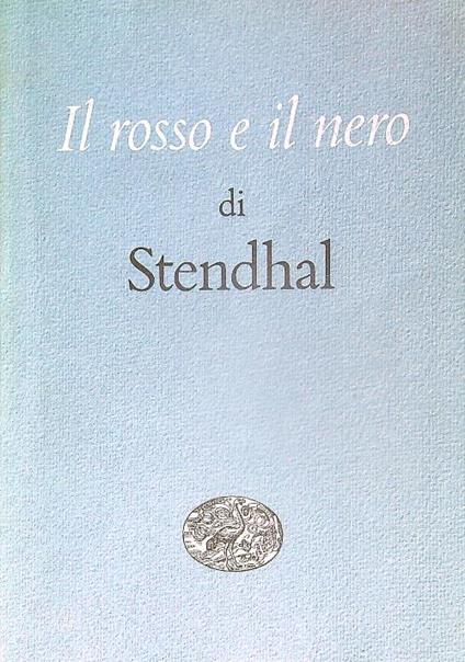 Il rosso e il nero - Stendhal - copertina