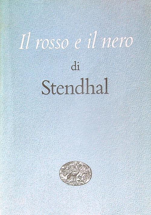 Il rosso e il nero - Stendhal - copertina