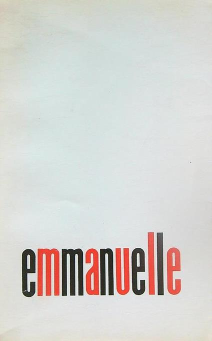Emmanuelle - copertina