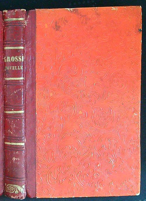 Novelle - Tommaso Grossi - copertina