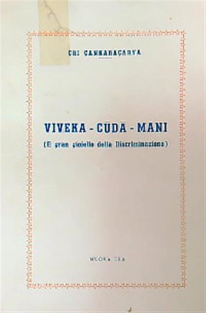 Viveka - Cuda - Mani - Cri Cankaracarva - copertina