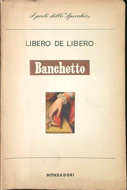 Banchetti - Libero De Libero - copertina
