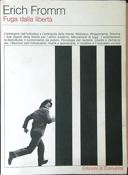 Fuga dalla libertà - Erich Fromm - copertina