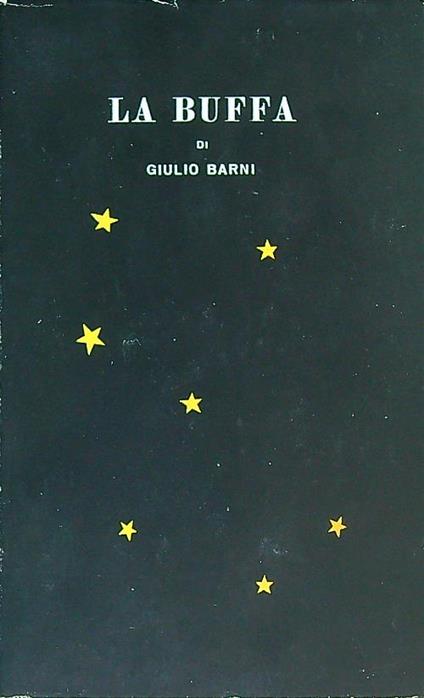 La buffa - Giulio Barni - copertina