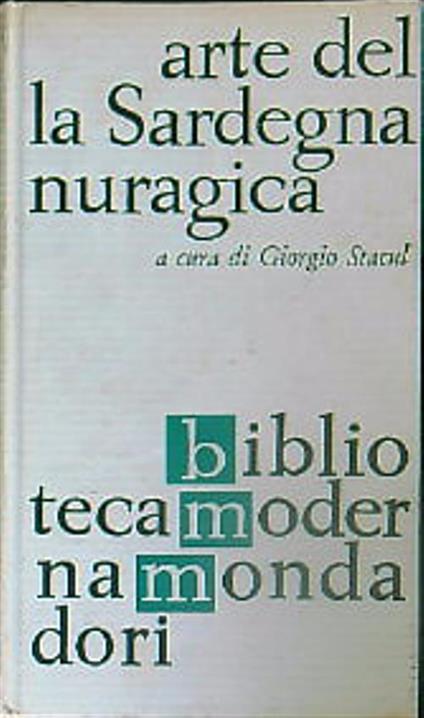 Arte della Sardegna nuragica - Giorgio Stacul - copertina