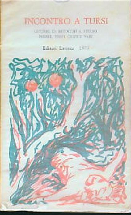 Incontro a Tursi - Emerico Giachery - copertina