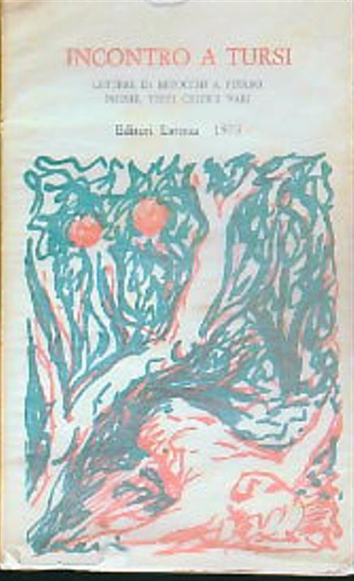 Incontro a Tursi - Emerico Giachery - copertina