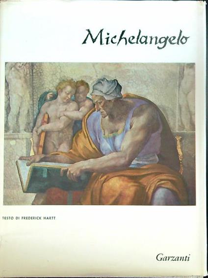 Michelangelo Pittore - Frederick Hartt - copertina