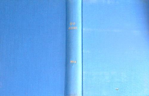 Aerei. Annata 1974 - copertina