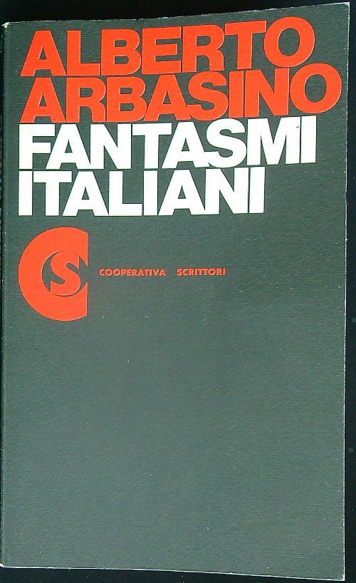 Fantasmi italiani - Alberto Arbasino - copertina