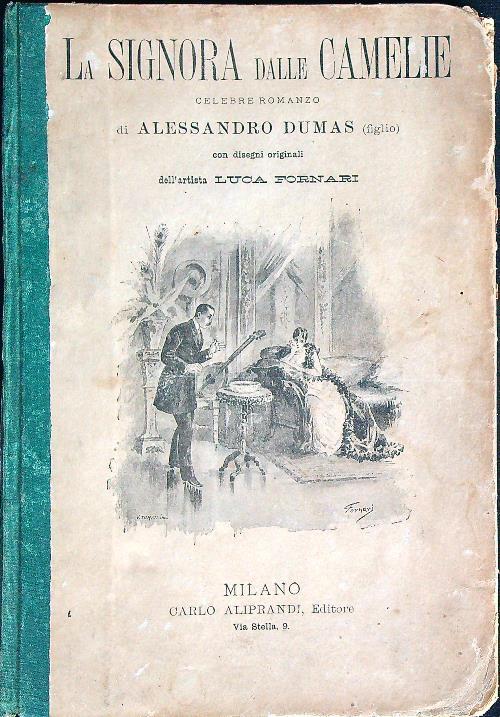 La Signora dalle camelie - Alexadre Dumas - copertina