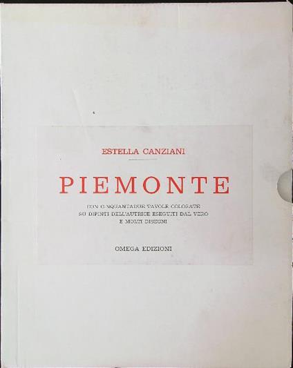 Piemonte - Estella Canziani - copertina