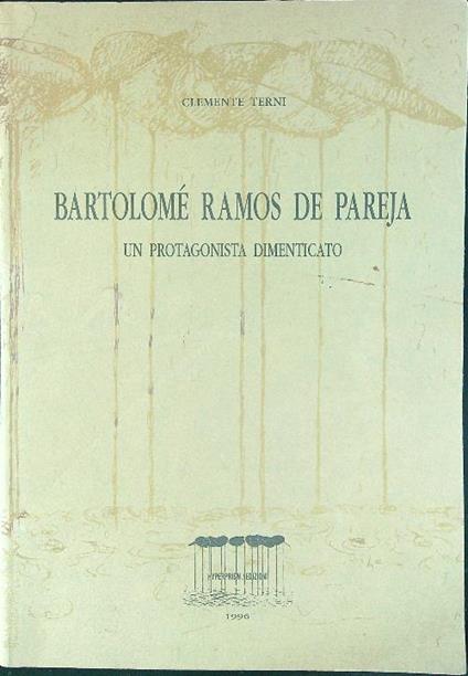 Bartolomè Ramos de Pareja - Clemente Terni - copertina