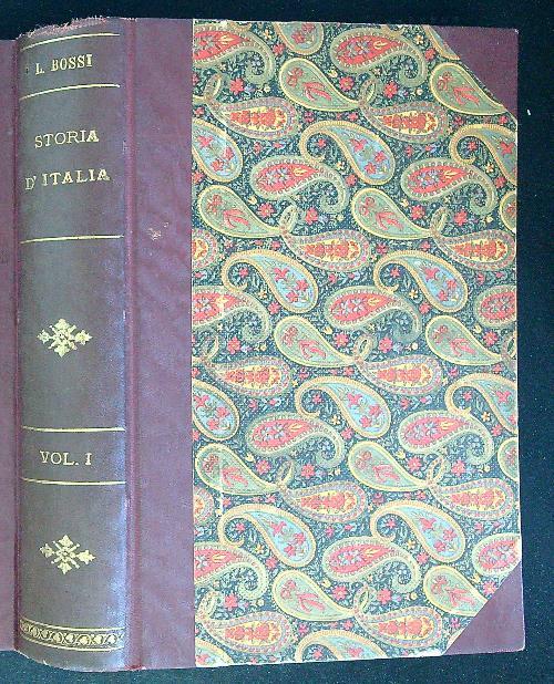 Storia d'Italia 19 vv - Luigi Bossi - copertina