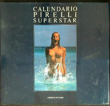 Calendario Pirelli superstar - copertina