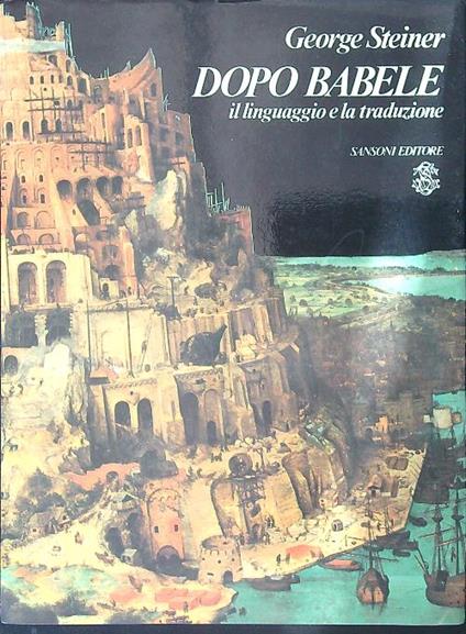 Dopo Babele - George Steiner - copertina