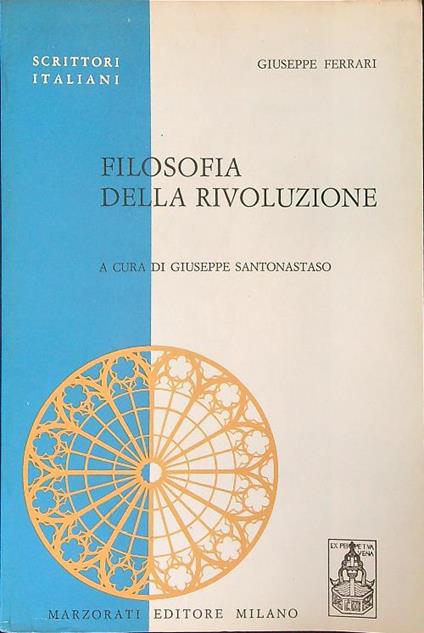 Filosofia della Rivoluzione - Giuseppe Ferrari - copertina
