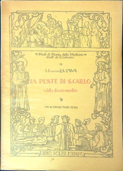 La peste di S. Carlo vista da un medico - A. Francesco La Cava - copertina