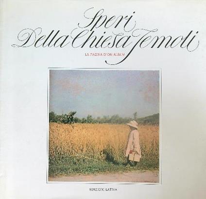 Speri della chiesa Jemoli. La pagina d'on àlbum - copertina