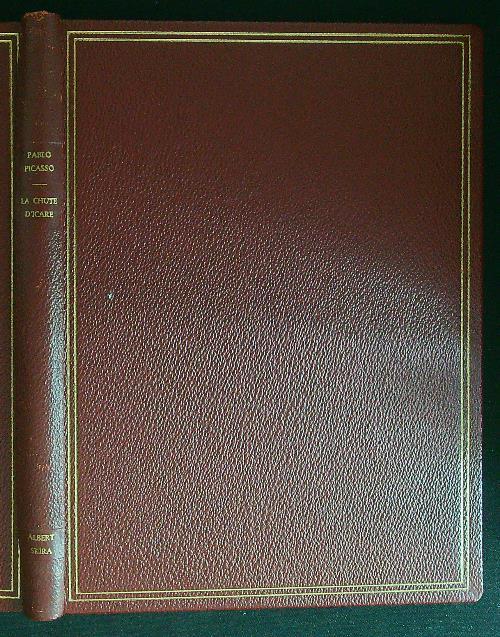 La chute d'Icare - Pablo Picasso,Gaetab Picon - copertina