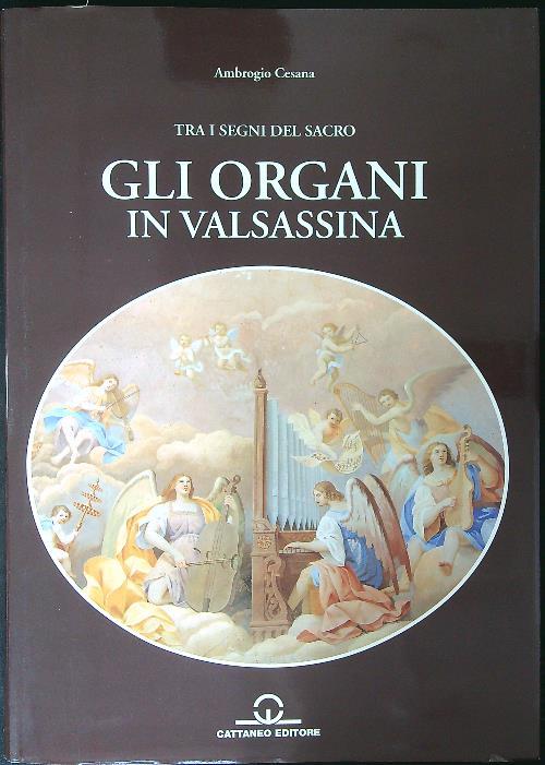 Gli organi in Valsassina - Ambrogio Cesana - copertina