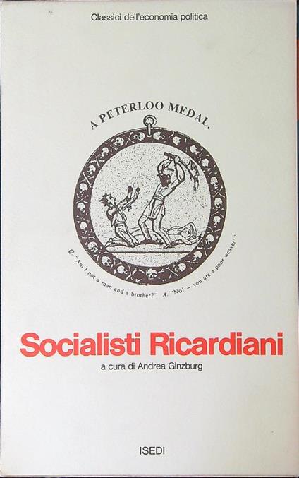 Socialisti Ricardiani - Andrea Ginzburg - copertina