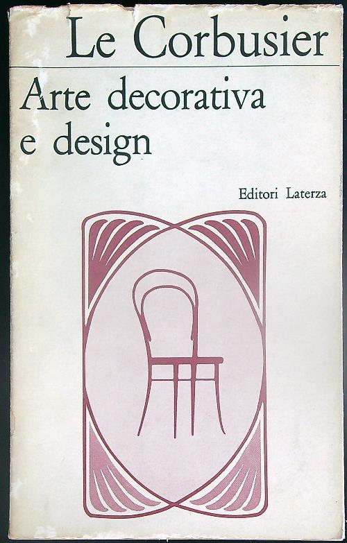 Arte decorativa e design - Le Corbusier - copertina