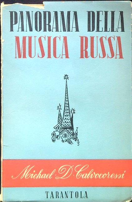 Panorama della musica russa - Michael D. Calvocoressi - copertina