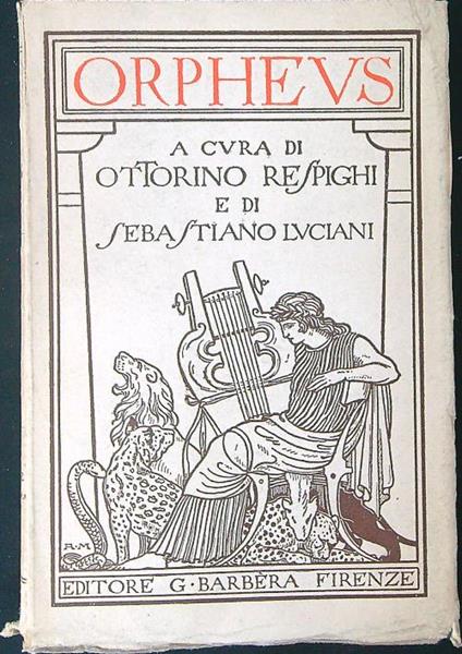 Orpheus - Ottorino Respighi - copertina
