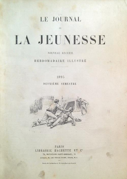 Le journal de la jeunesse - copertina