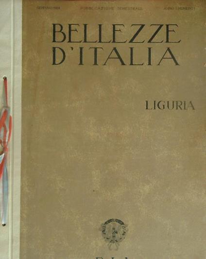 Bellezze d'Italia. Liguria - copertina