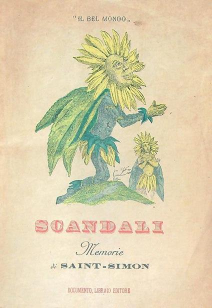 Scandali - Claude-Henri de Saint-Simon - copertina