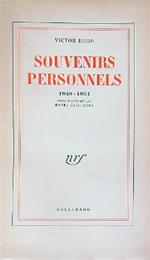 Souvenirs personnels 1848-1851