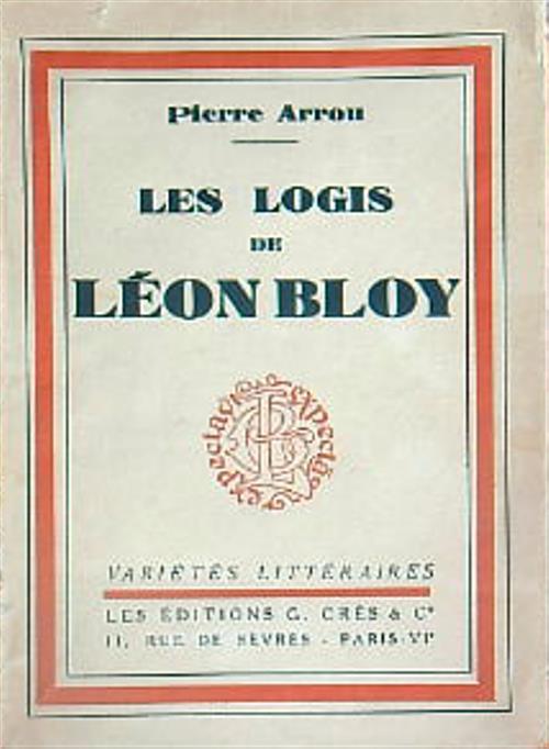 Les logis de Léon Bloy - Pierre Arrou - copertina