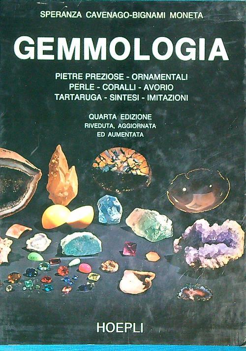 Gemmologia. 3vv - Speranza Cavenago-Bignami Moneta - copertina