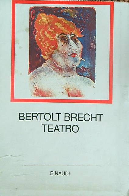 Teatro. 4vv - Bertolt Brecht - copertina