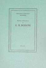 Mostra Antologica di G.B. Bodoni