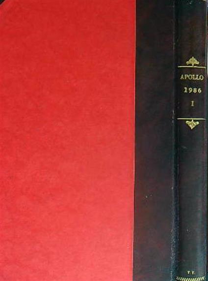 Apollo 1986. Vol I. Da gennaio 1986 ad aprile 1986 - copertina