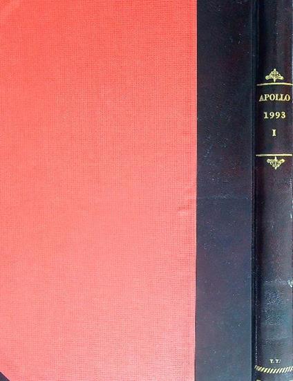 Apollo 1993. Vol I Da gennaio 1993 ad aprile 1993 - copertina