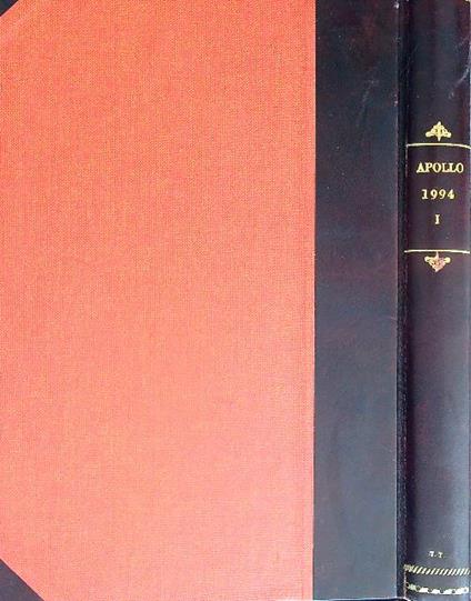 Apollo 1994. Vol I Da gennaio 1994 ad aprile 1994 - copertina