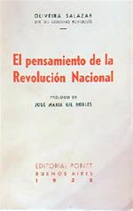 El pensamiento de la revolución nacional