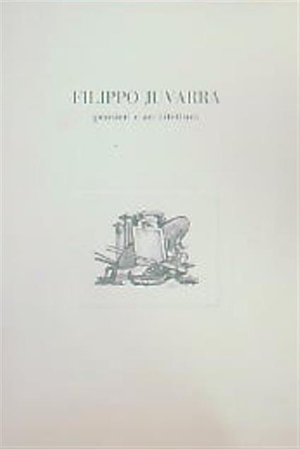 Filippo Juvarra. Pensieri e architettura - copertina