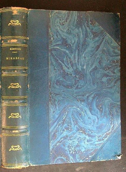Mirabeau - Louis Barthou - copertina