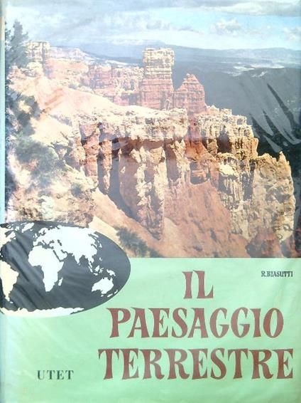 Il paesaggio terrestre - R. Biasutti - copertina