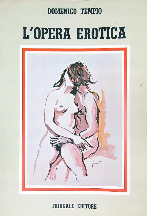 L' opera erotica - Domenico Tempio - copertina