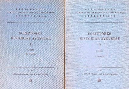 Scriptores Historiae Augustae. 2vv - E. Hohl - copertina